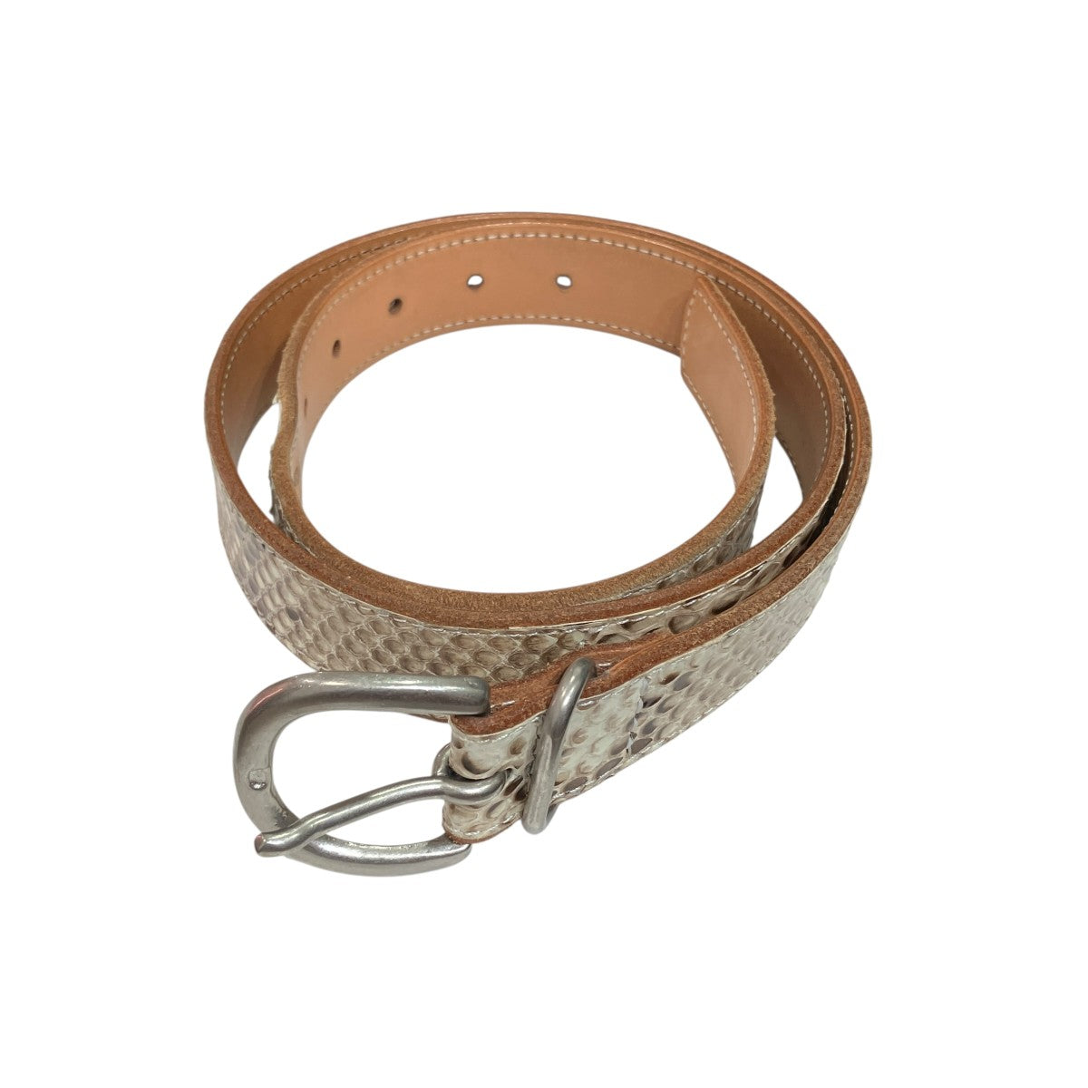 python tanning beltパイソンベルト