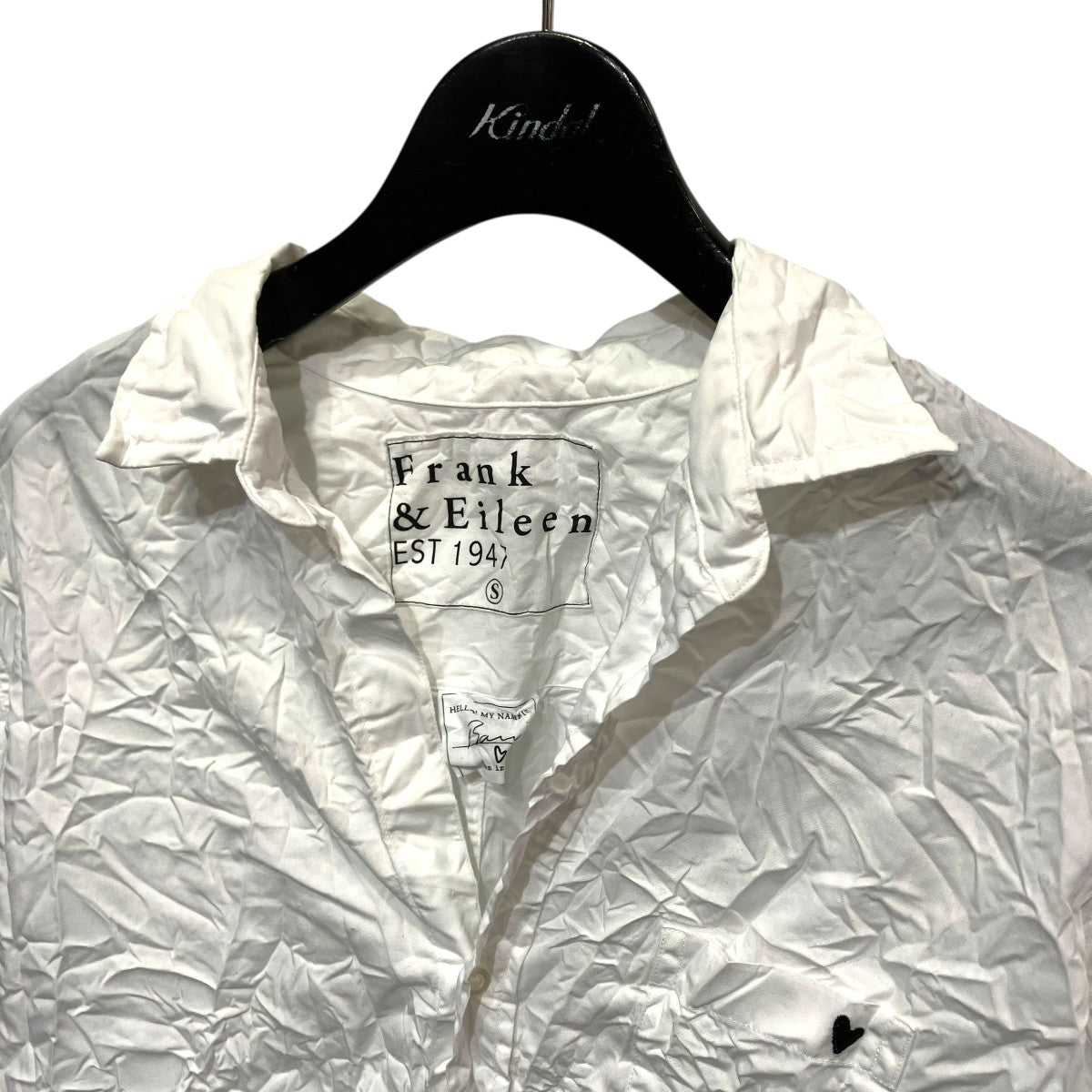 Frank＆Eileen(フランクアンドアイリーン) BARRYシワ加工シャツ