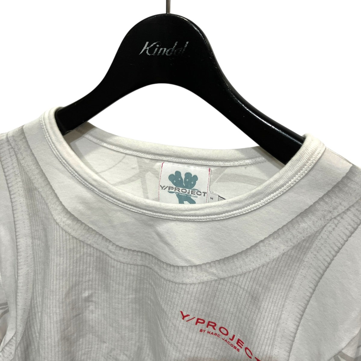 転写プリント長袖Tシャツ
