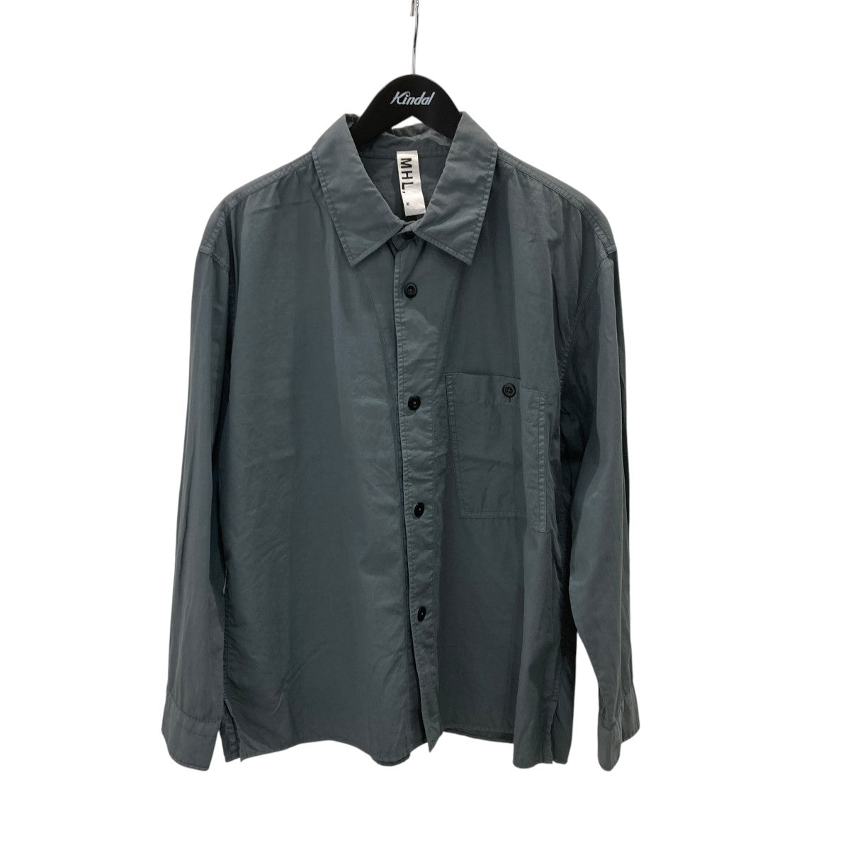 GARMENT DYE COTTON SHIRTING長袖シャツ596-6150206