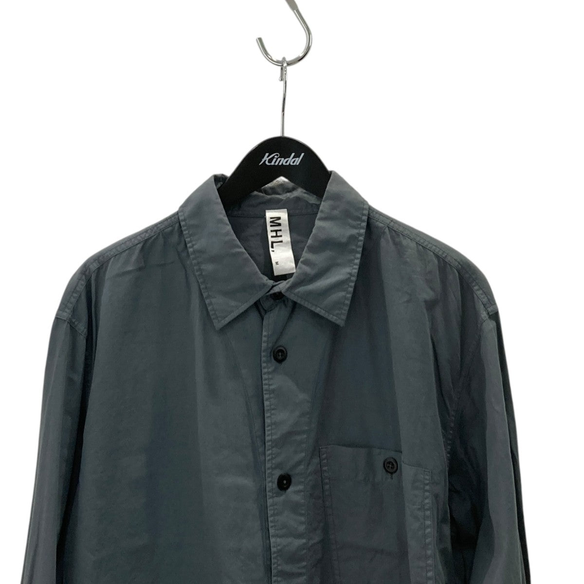GARMENT DYE COTTON SHIRTING長袖シャツ596-6150206
