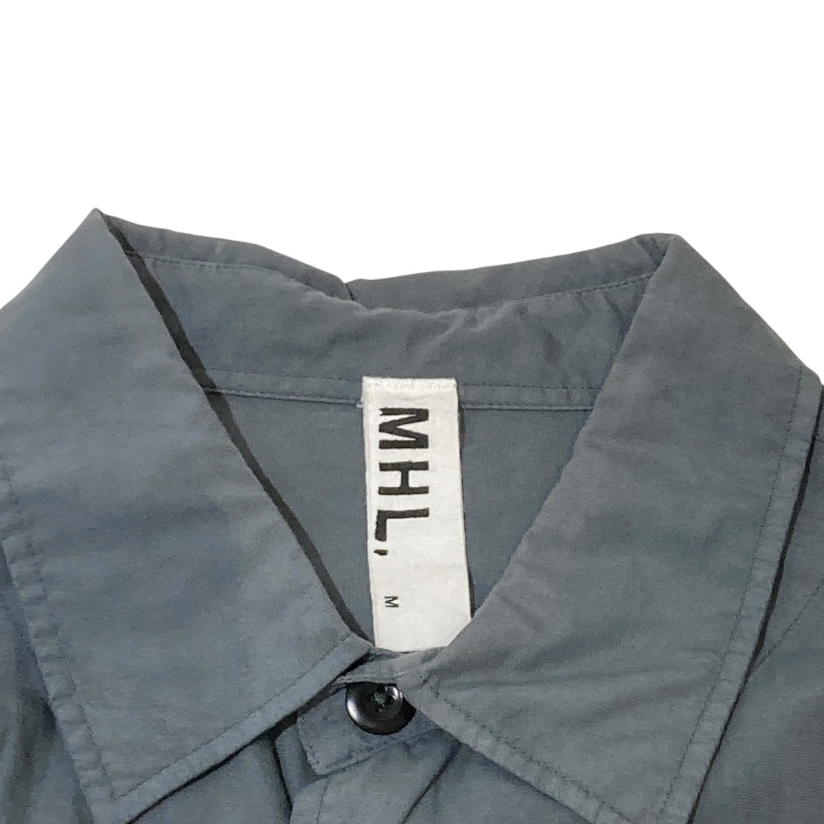 GARMENT DYE COTTON SHIRTING長袖シャツ596-6150206