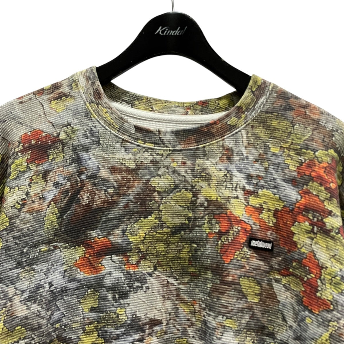 MINI METAL LOGO THERMAL SHIRT REAL MOSS CAMOカモフラサーマルカットソー