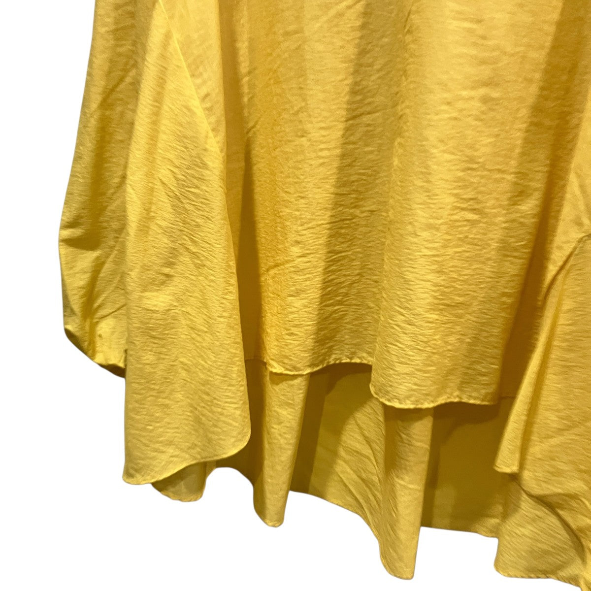 24SSN C TAFFETA SHIRTギャザースリーブスキッパーシャツA3141FB 031