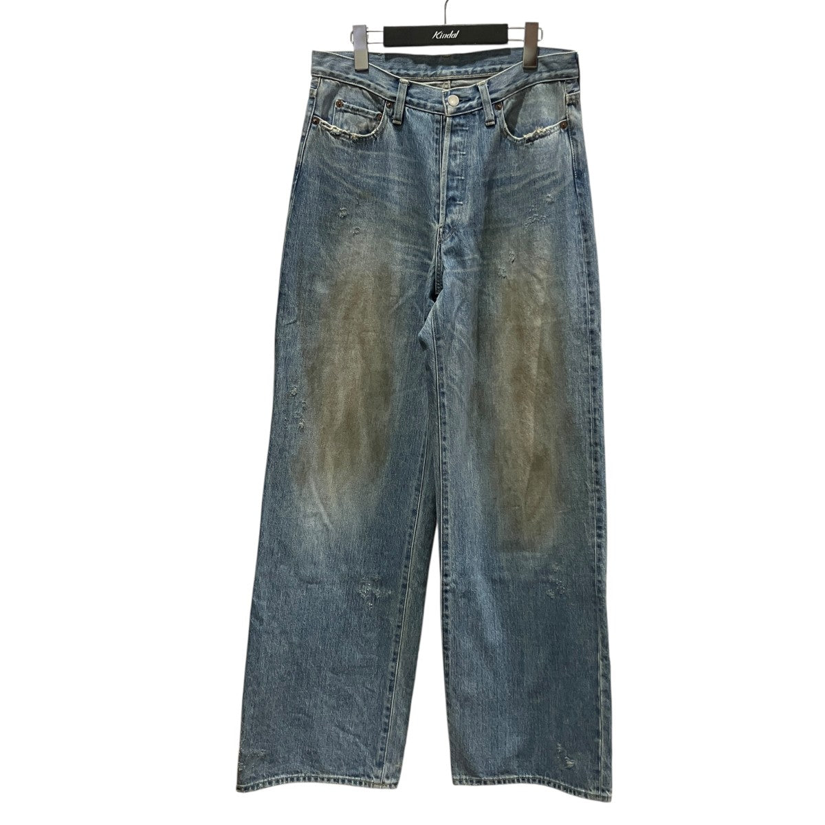 Loose Denim JeansUSED加工デニムパンツST.1234