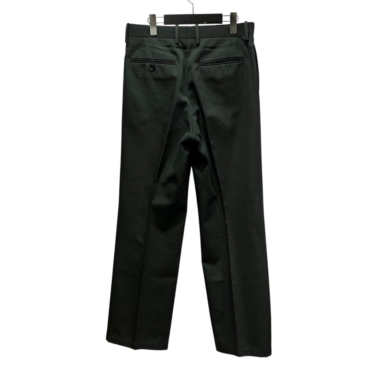 WOOL KIDMOHAIR GABARDINE WIDE SLACKSタックスラックスA8AP03MG