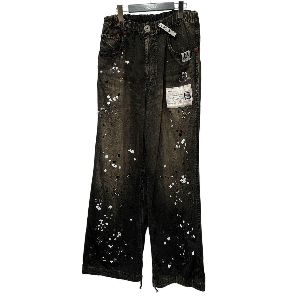 Embellish Jeansエンベリッシュド デニムワイドパンツB15PT081