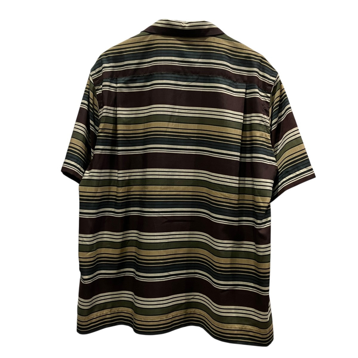 Horizontal Stripe Shirt半袖ストライプシャツ26-03972M