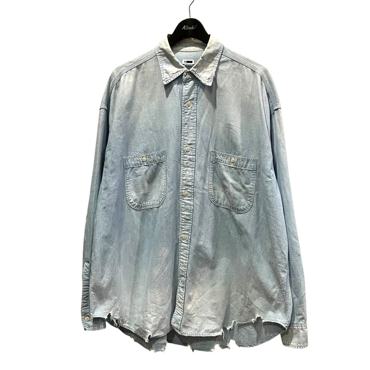 CHAMBRAY WORK SHIRT長袖シャツ1211-299-7595