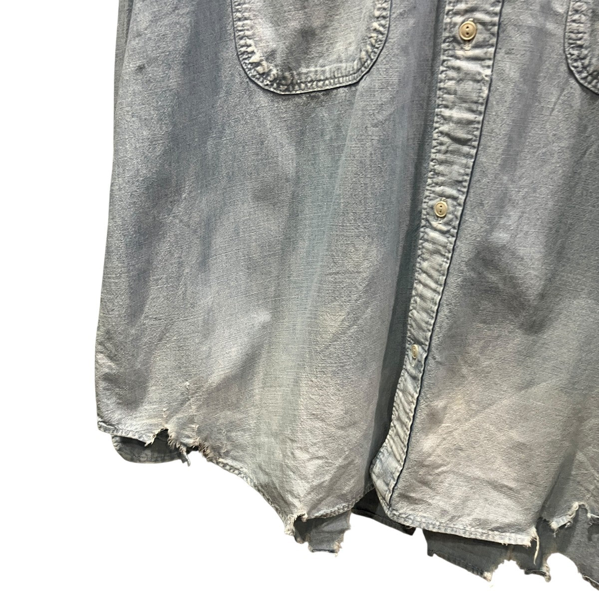 CHAMBRAY WORK SHIRT長袖シャツ1211-299-7595