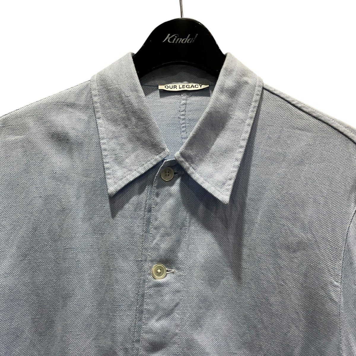 BIG WELDING SHIRT長袖シャツM2222BBL