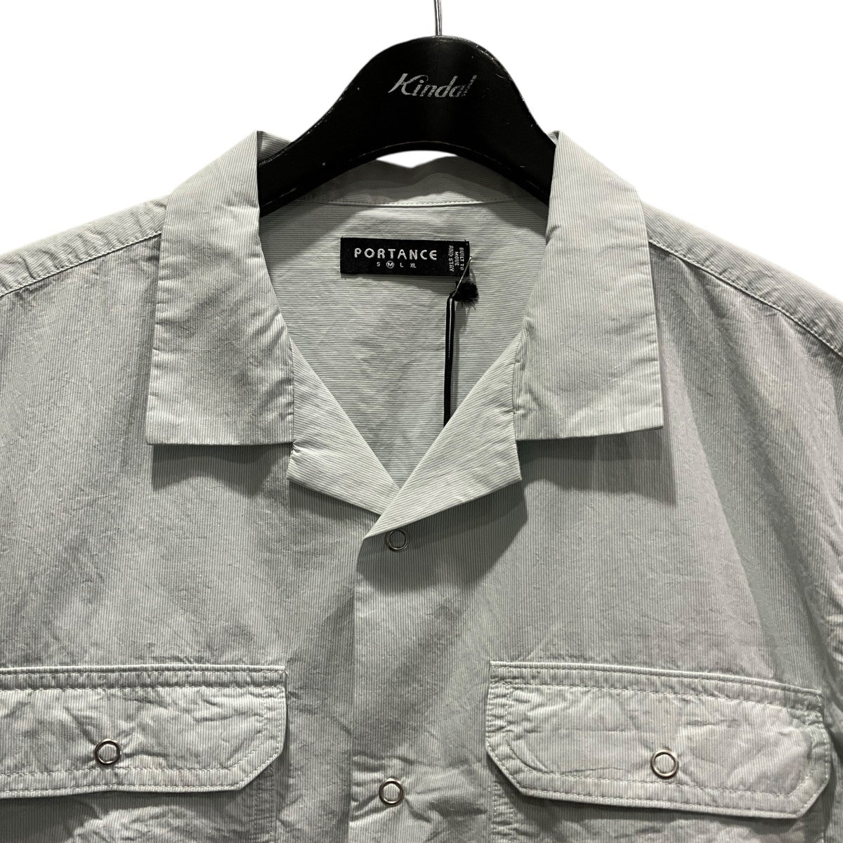 STRIPE WORK SHIRT半袖シャツPC01C009-SH02