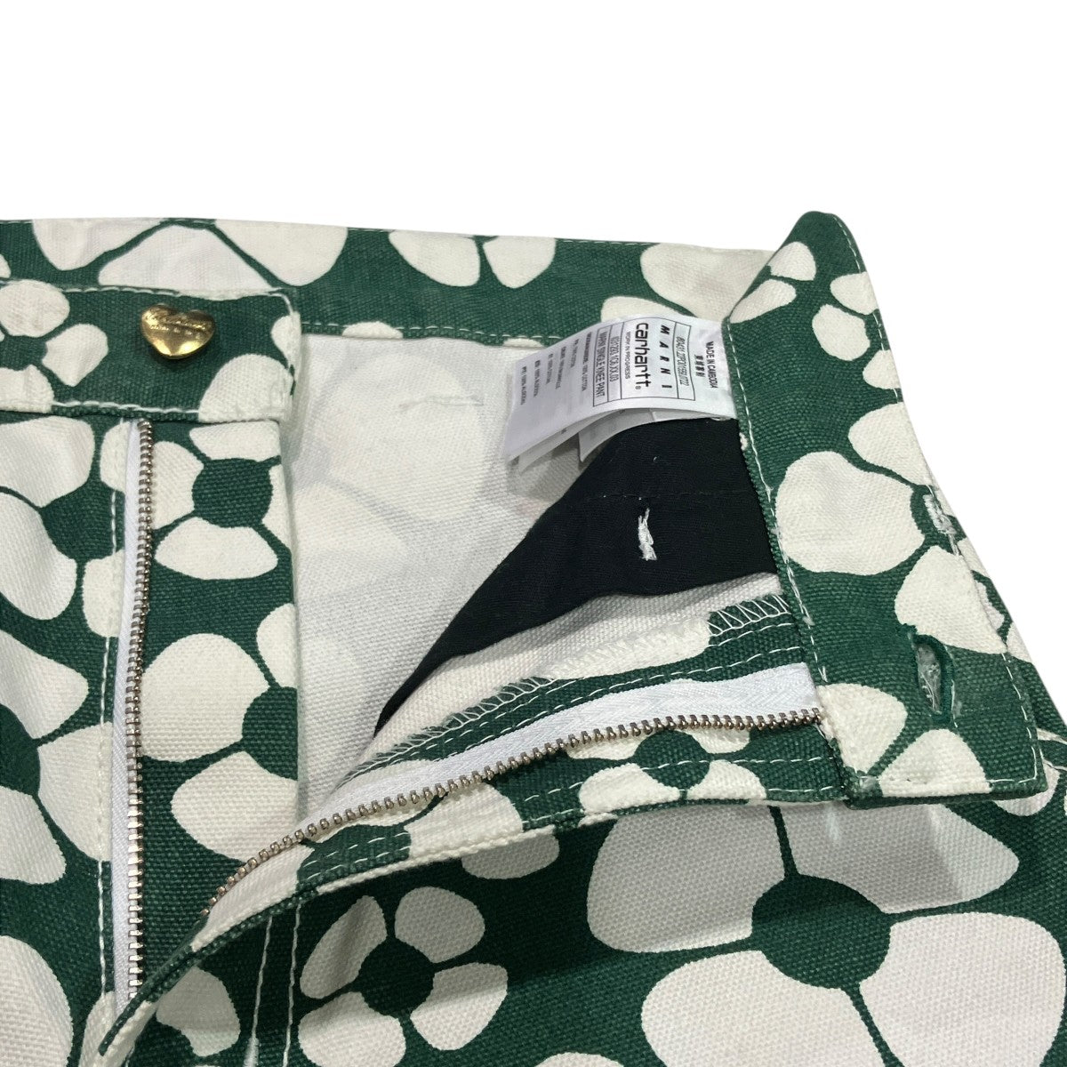 MARNI SINGLE KNEE PANT総柄ペインターパンツI031293.1C6.XX.03