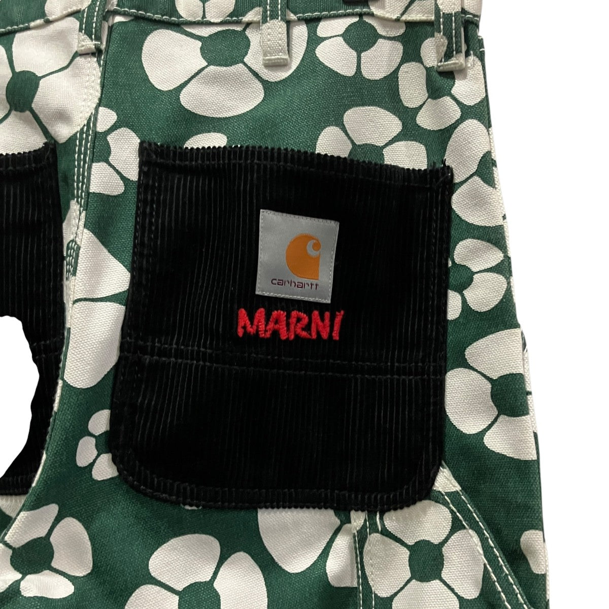MARNI SINGLE KNEE PANT総柄ペインターパンツI031293.1C6.XX.03