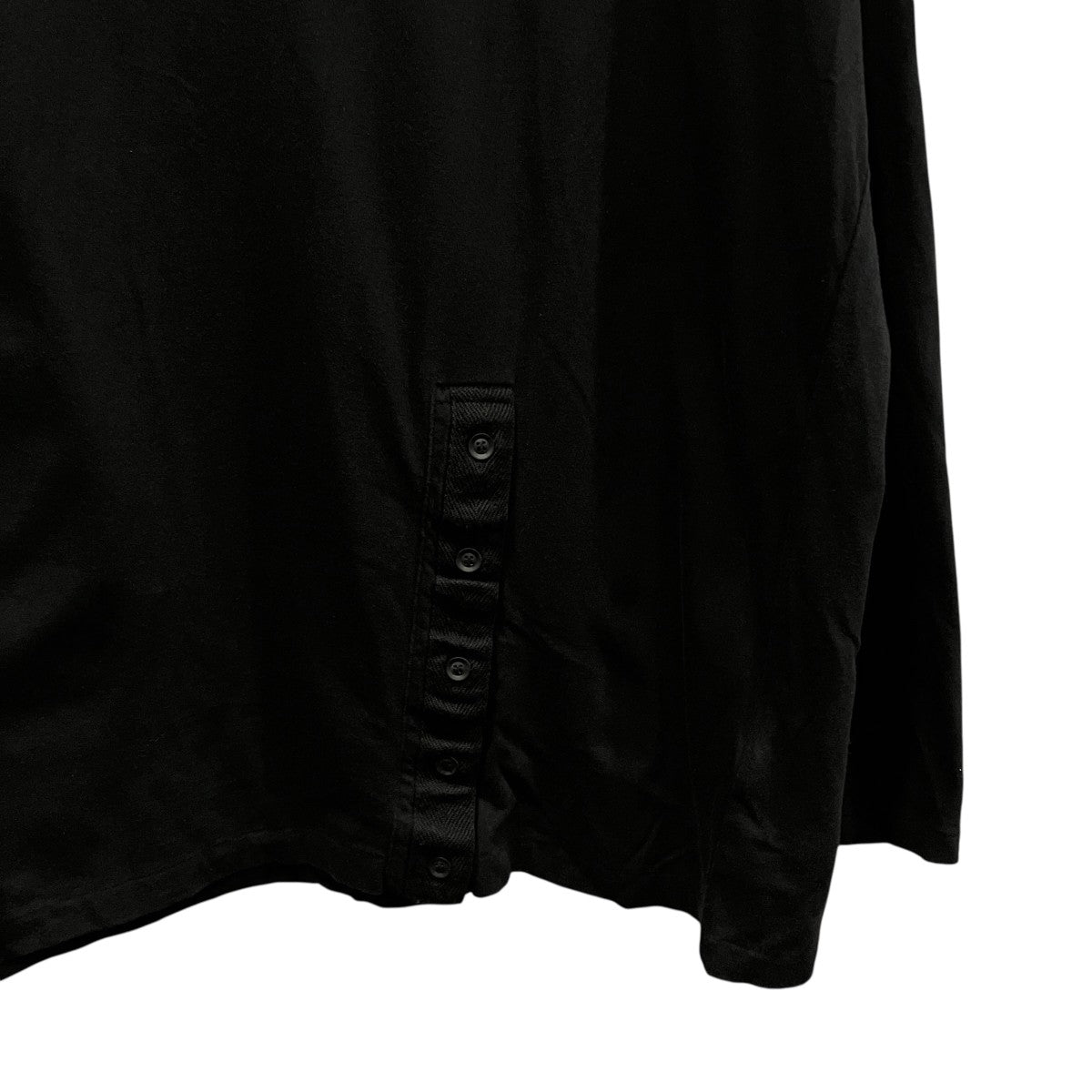 Yohji Yamamoto pour homme 裾スリット長袖TシャツHN-T73-088 古着・中古-4枚目のアイテム画像