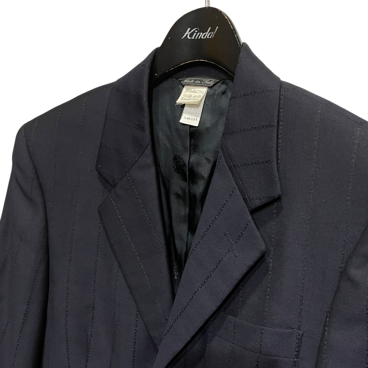 GIANNI VERSACE(ジャンニヴェルサーチ) セットアップスーツ ネイビー
