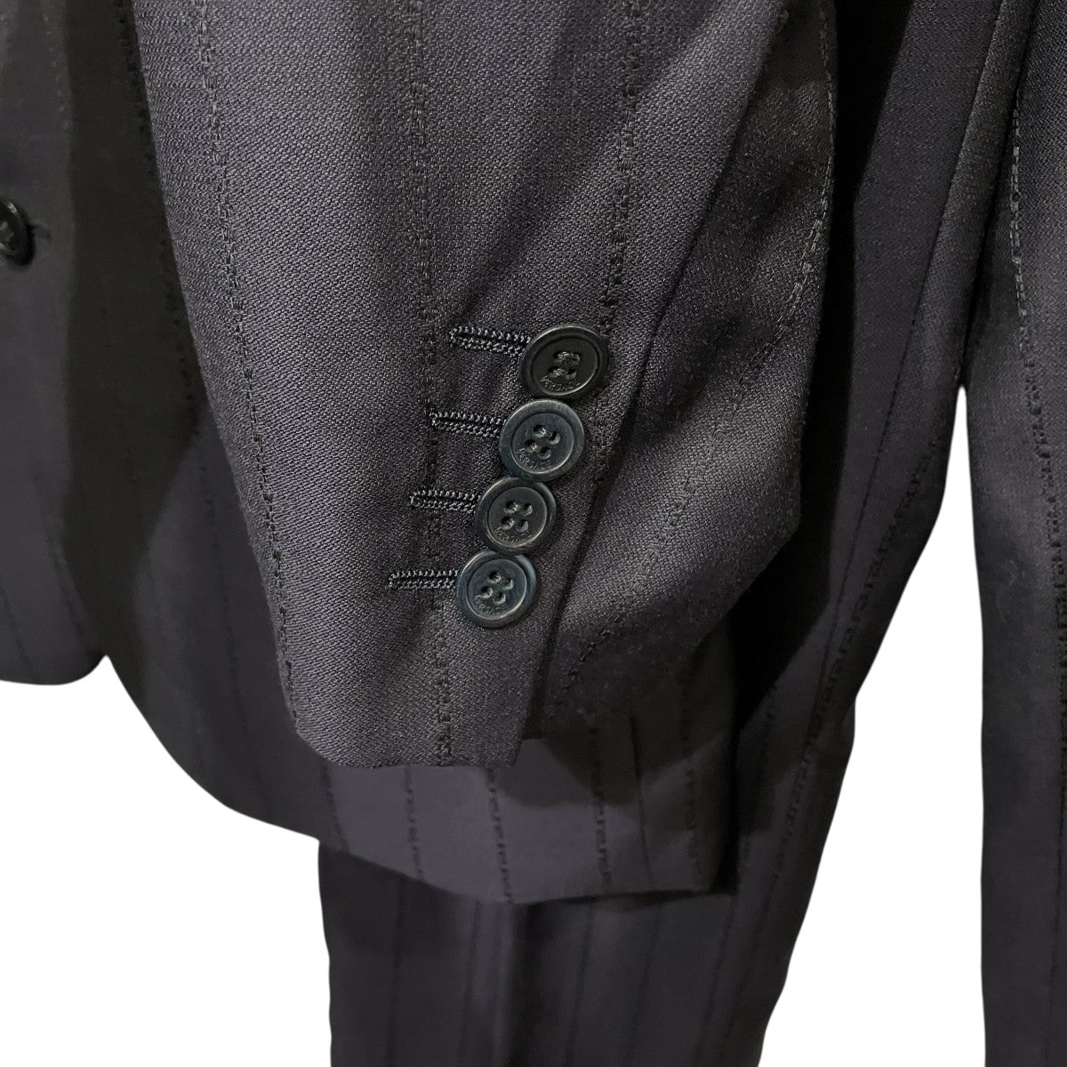 GIANNI VERSACE(ジャンニヴェルサーチ) セットアップスーツ ネイビー