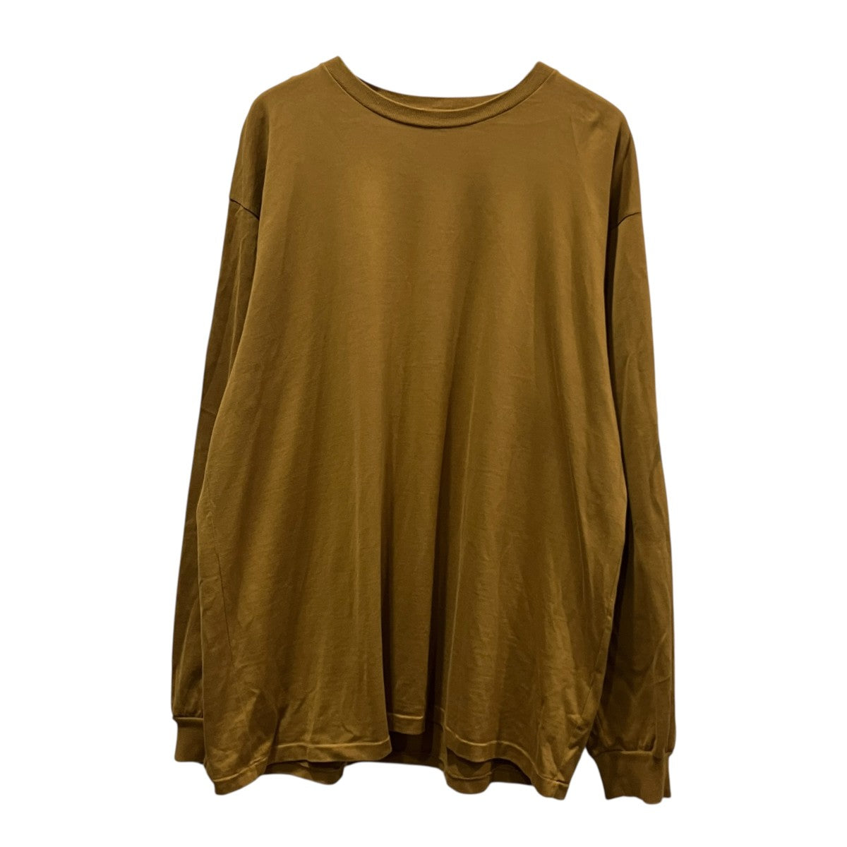 LUSTER PLAITING L S TEE長袖TシャツA21SP01BY