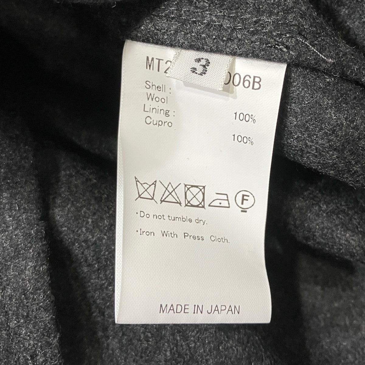 22AW等半袖ダブルブレストジャケットMT2303-0006B