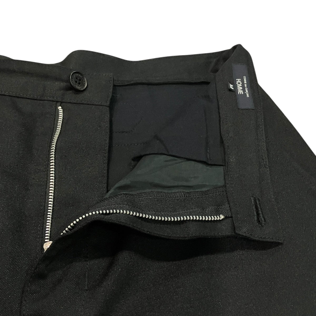 COMME des GARCONS HOMME 25AWウールエステルツイルパンツHP-P002 古着・中古-3枚目のアイテム画像