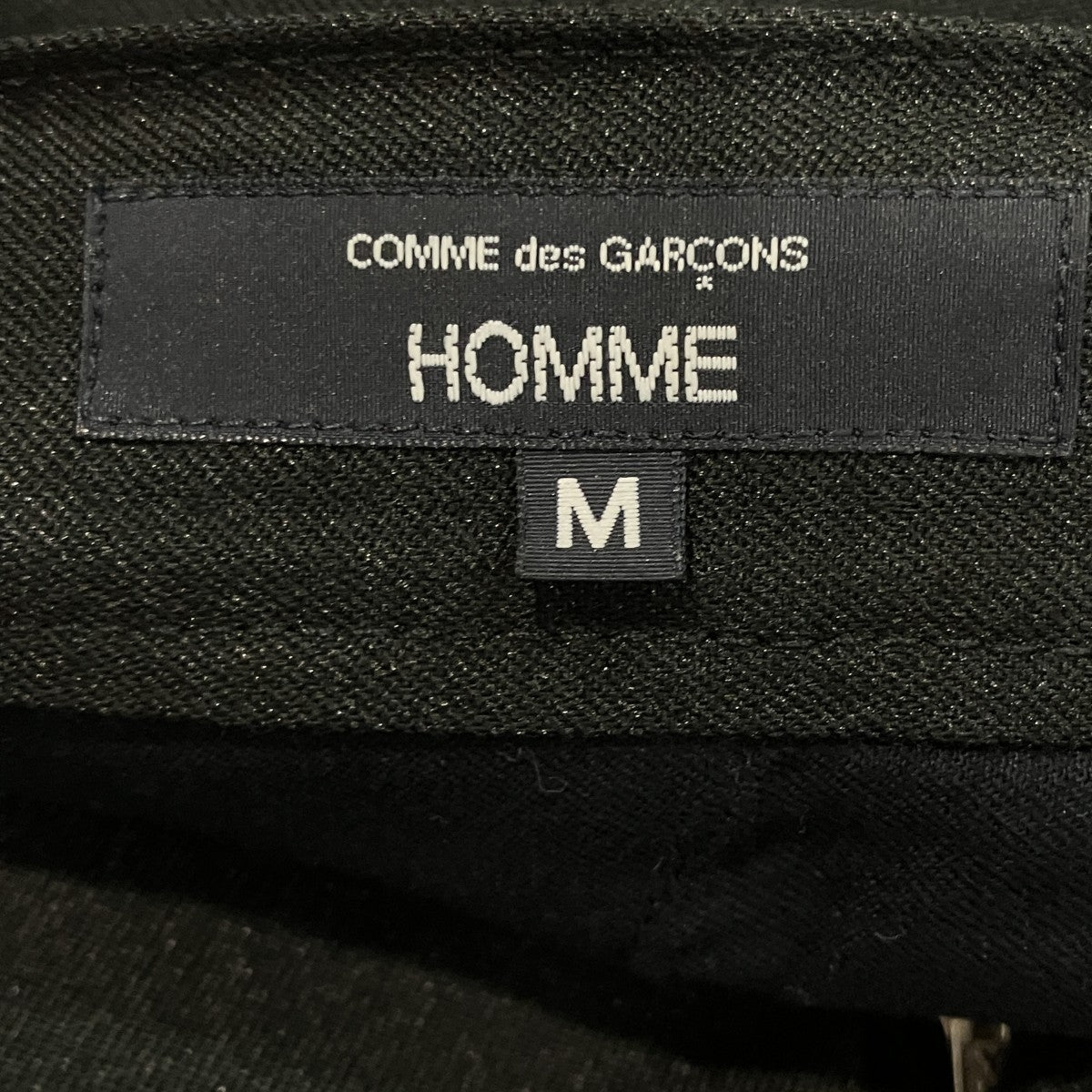 COMME des GARCONS HOMME 25AWウールエステルツイルパンツHP-P002 古着・中古-5枚目のアイテム画像