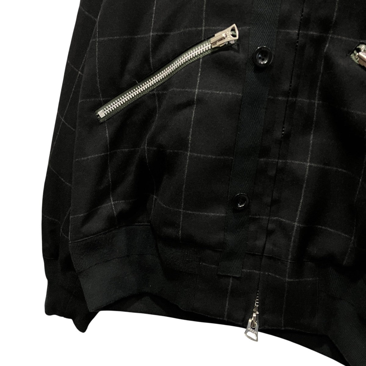 Windowpane Blousonジップジャケット24-03557M