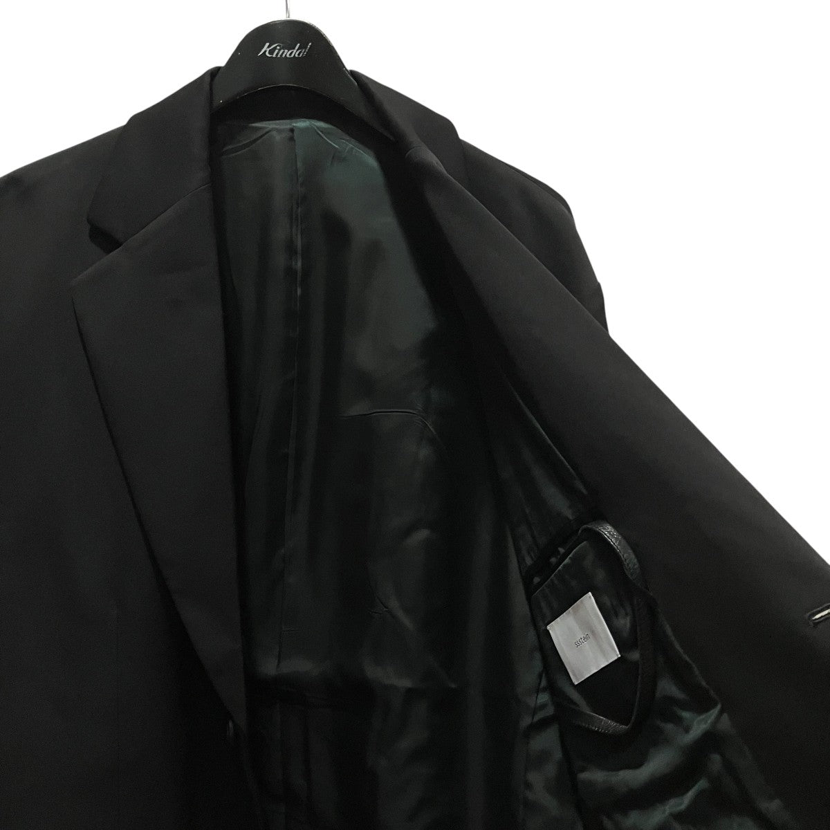 ssstein OVERSIZED SINGLE BREASTED LONG JACKETロングジャケットST.1086 古着・中古-4枚目のアイテム画像