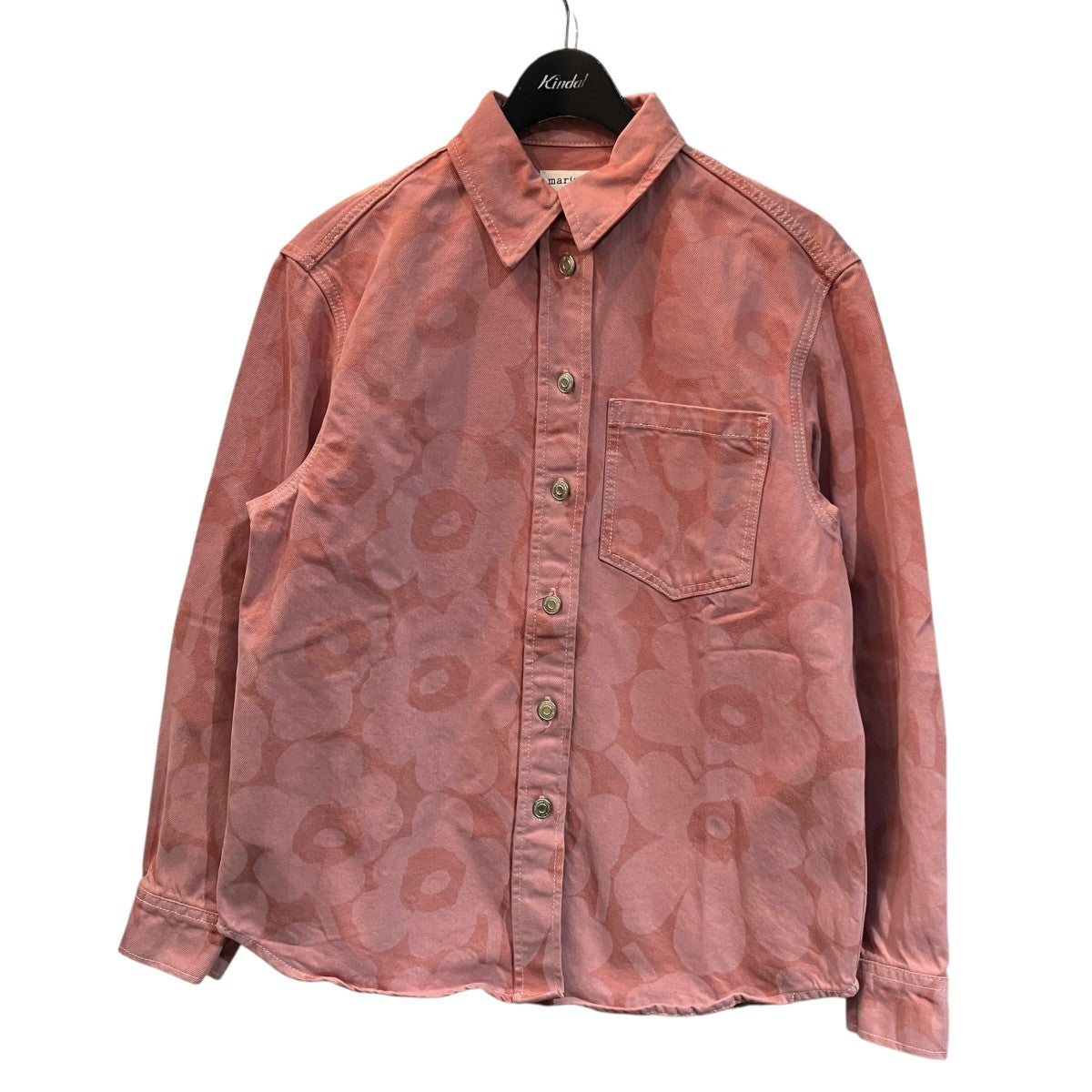 Maridenim Vaihe Unikkoフラワーデニムシャツ095192