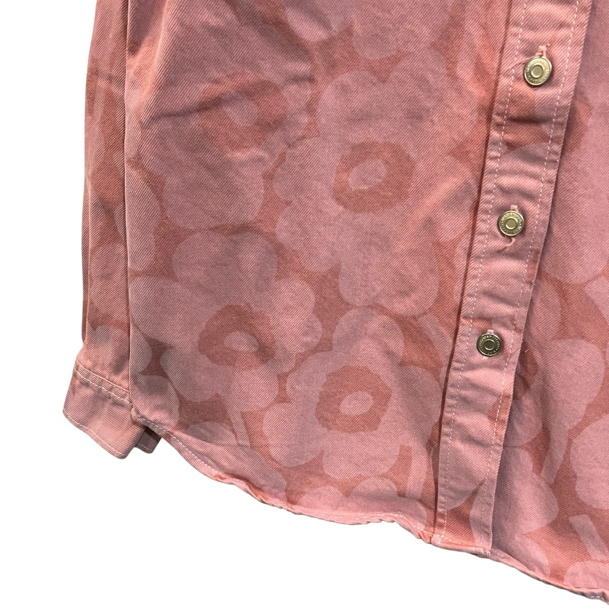 Maridenim Vaihe Unikkoフラワーデニムシャツ095192