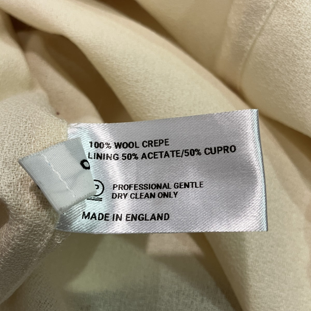 S．C． SHIRTウールクレープシャツ