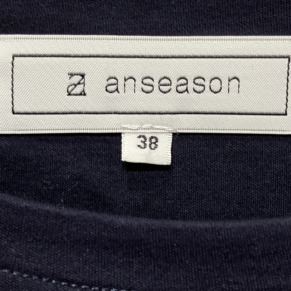anseasonギャザーワンピース