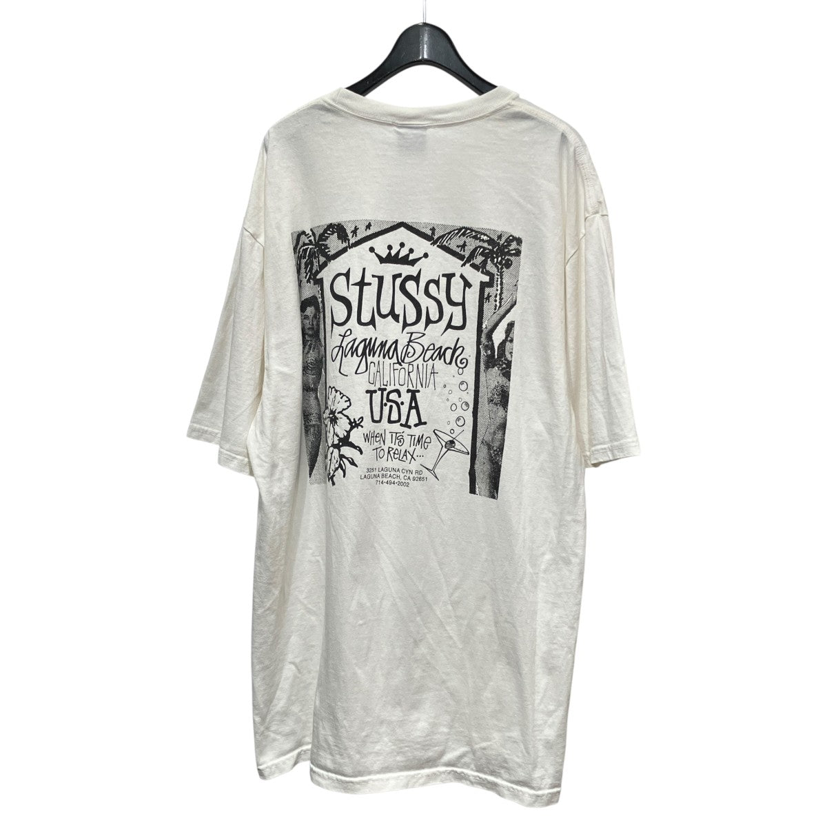 25SSBeach House Pigment Dyed T-ShirtバックプリントTシャツ