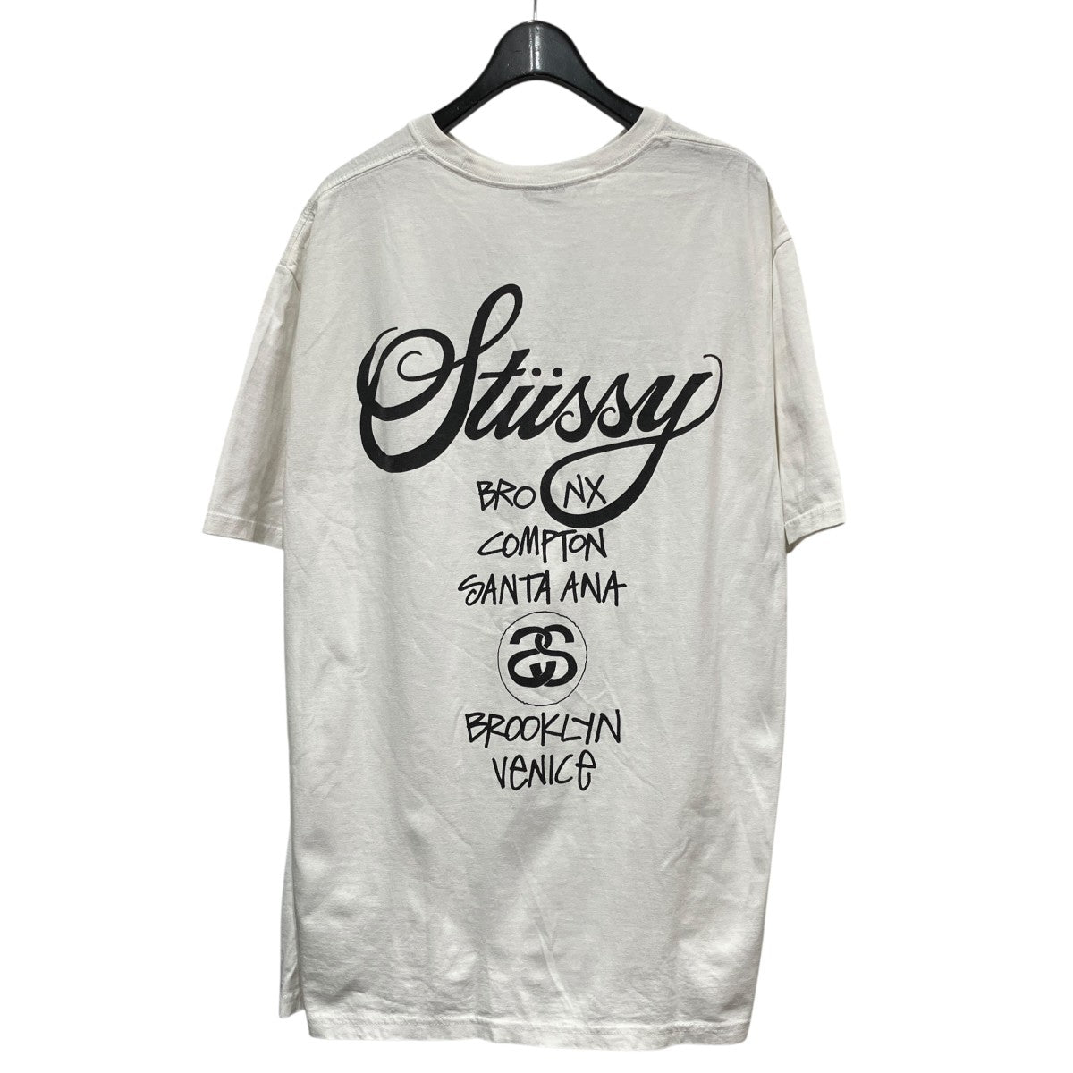stussy(ステューシー) World Tour TeeワールドツアーTシャツ ホワイト