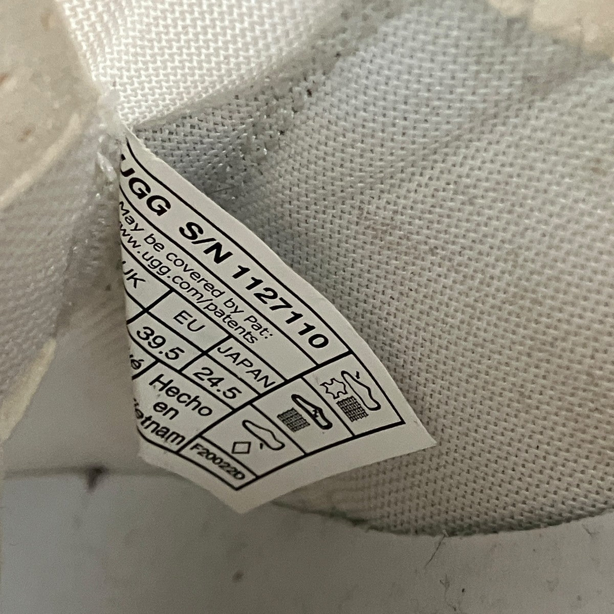 UGG スニーカー1127110 古着・中古-7枚目のアイテム画像