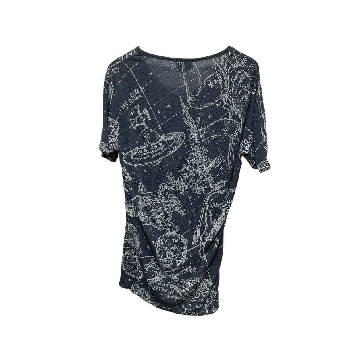 プリントVネックTシャツVW-M1-89860