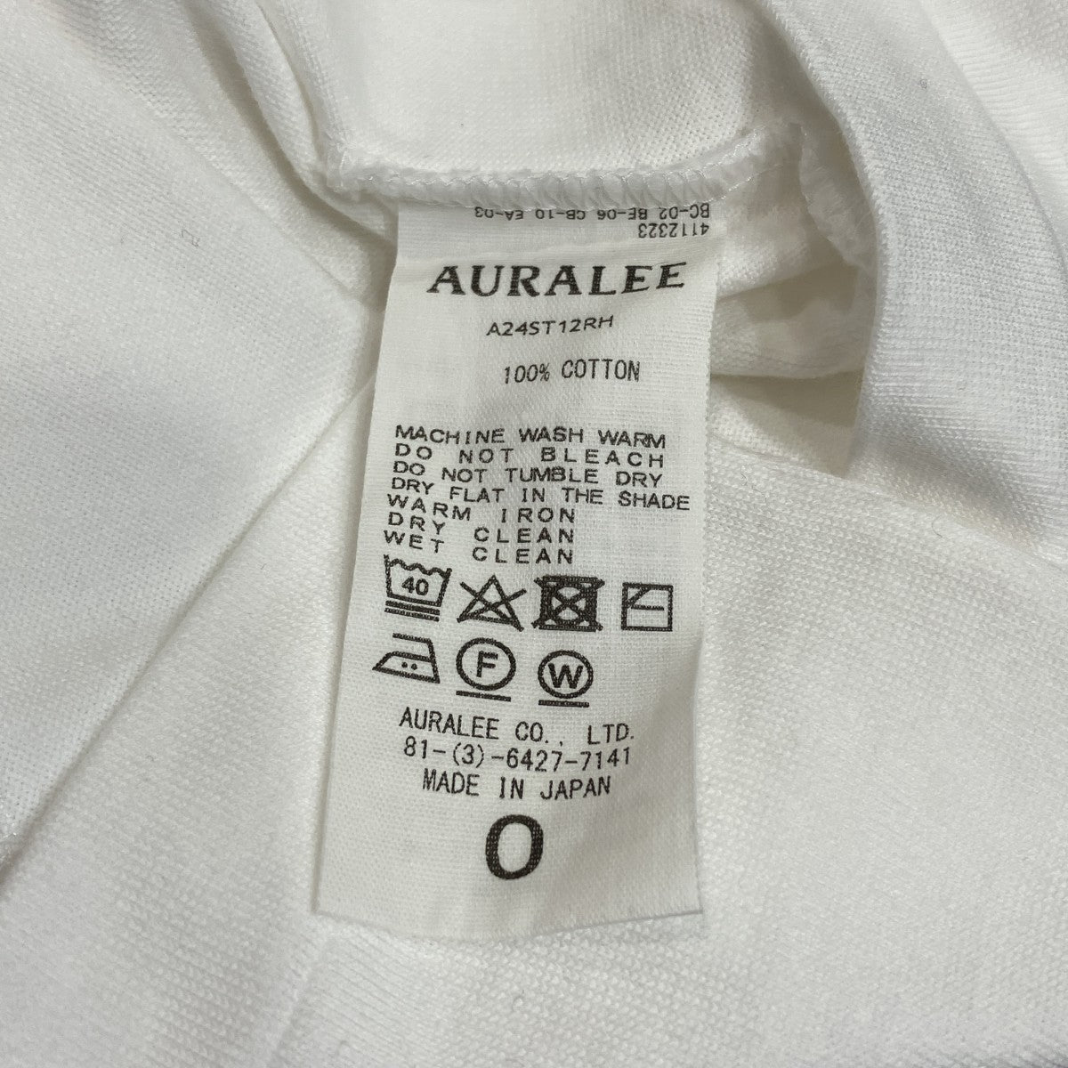 半袖TシャツA24ST12RH