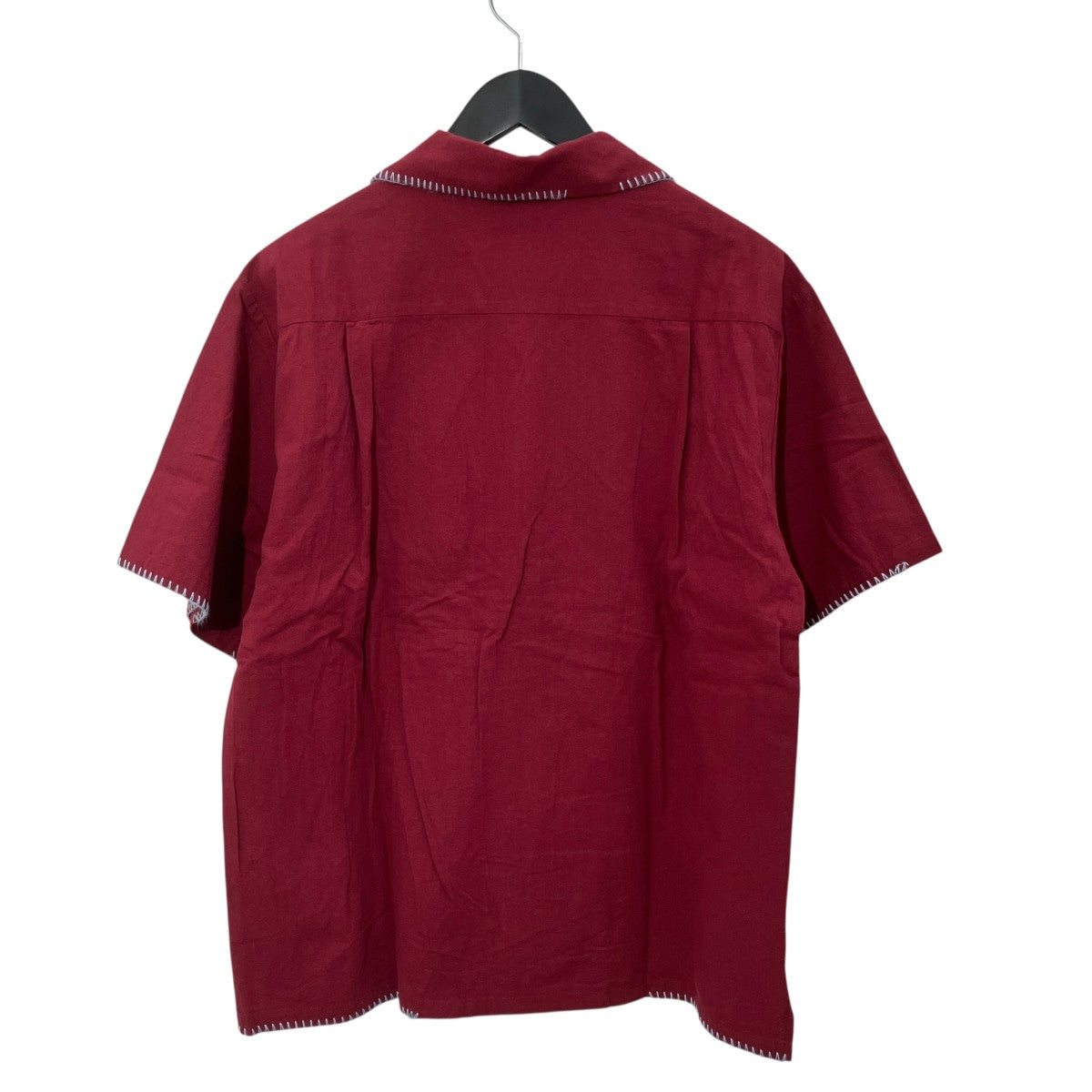 flower embroidery SAGARA h s shirtオープンカラーシャツCW0062
