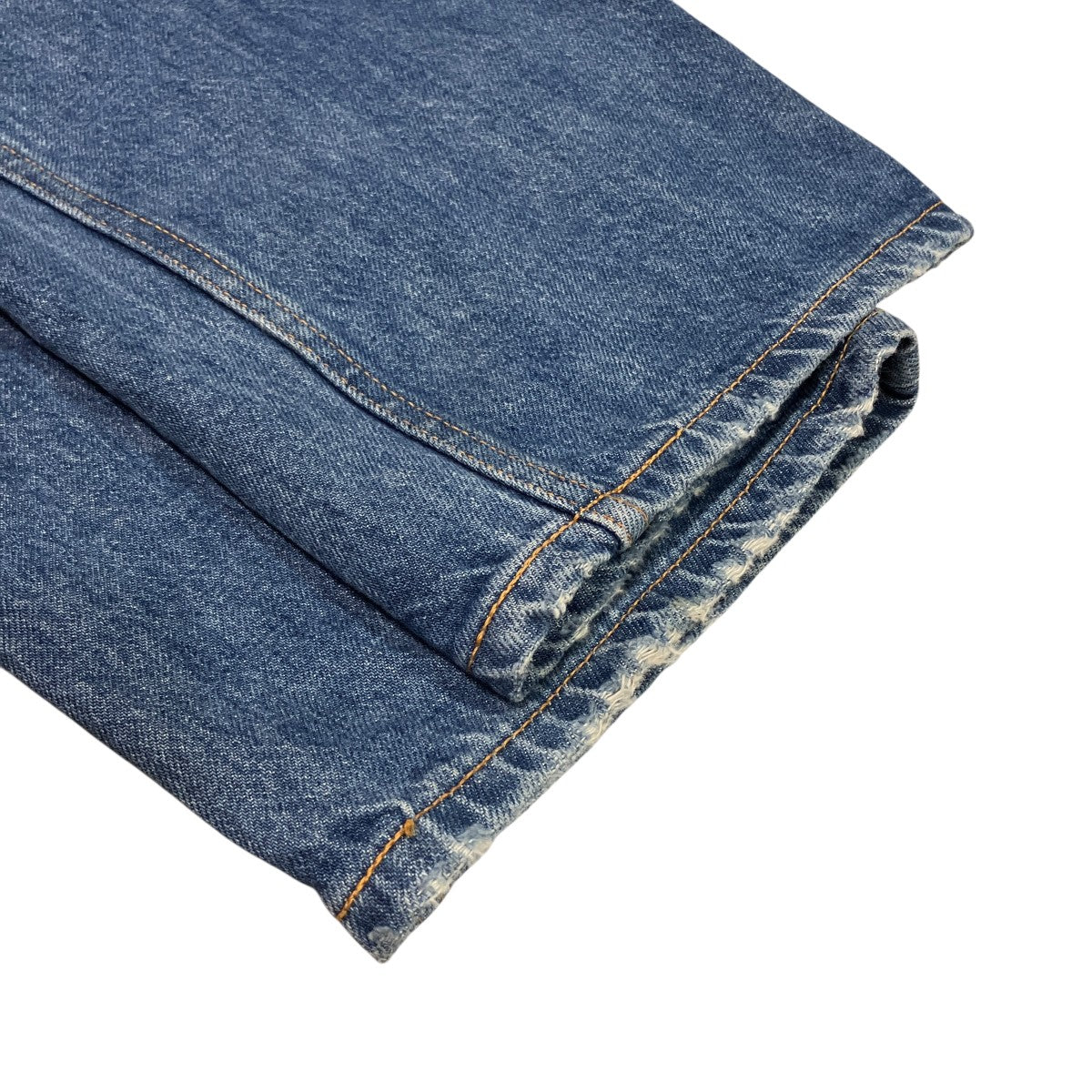 6(ROKU) BEAUTY＆YOUTH TIMEMACHINEDOCKING DENIM PANTS upside down切替デニムパンツ8651-5-000005 古着・中古-4枚目のアイテム画像