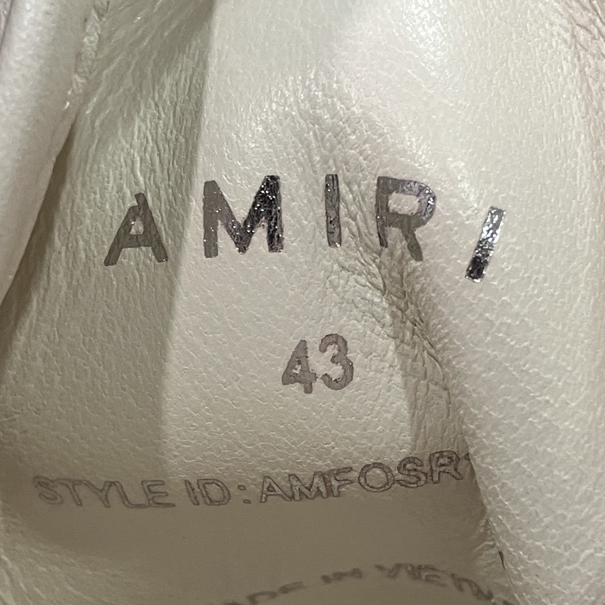 ハイカットスニーカーAMFOSR1149-011