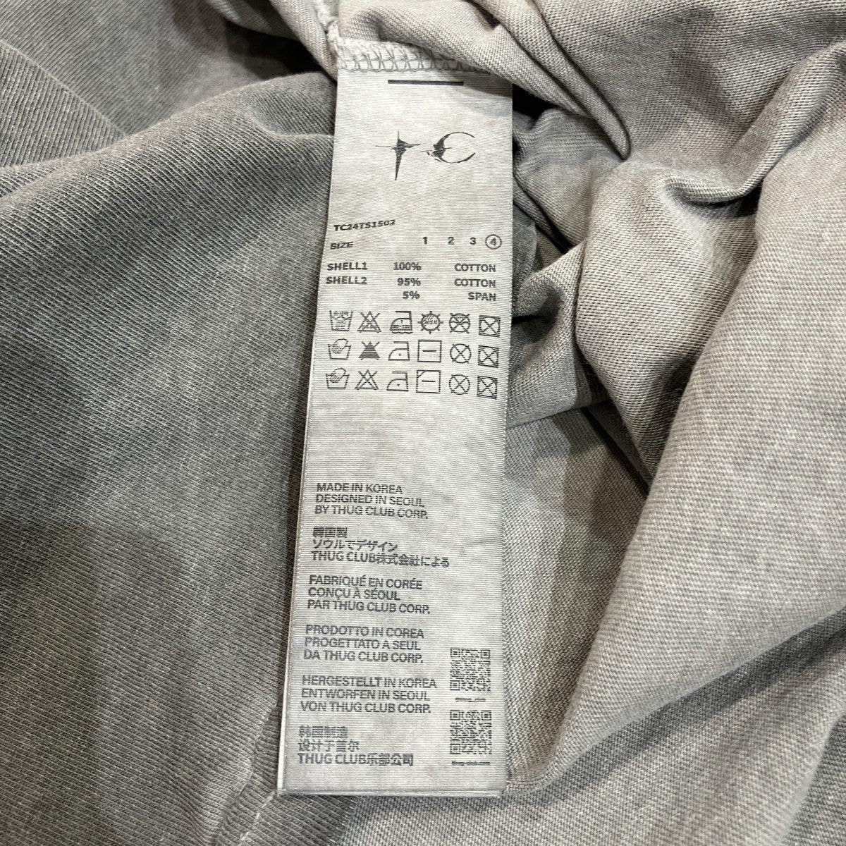 クルーネックTシャツTC24TS1502