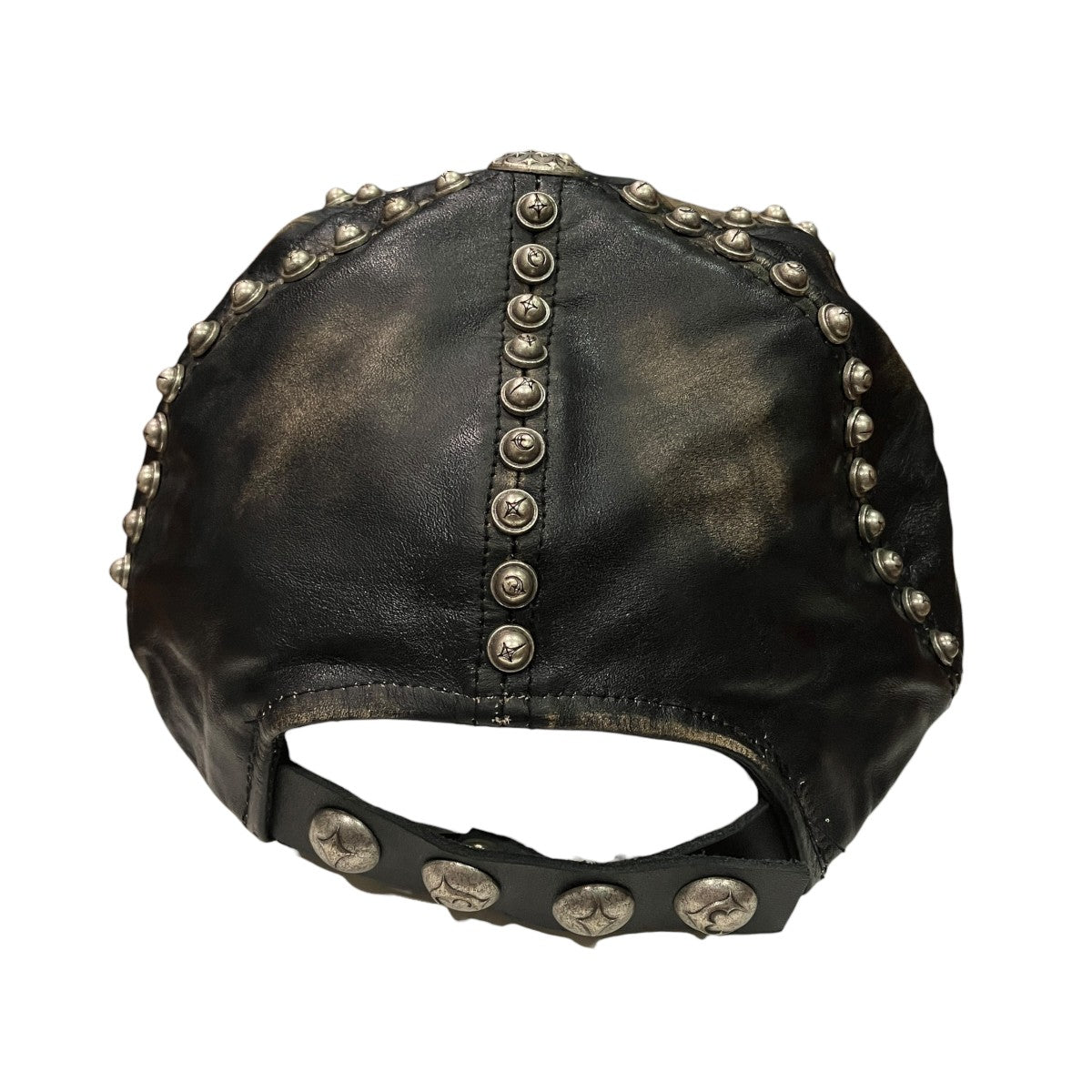 STUDDED WASHED LEATHER CAPスタッズウォッシュドレザーキャップTC25AC2103