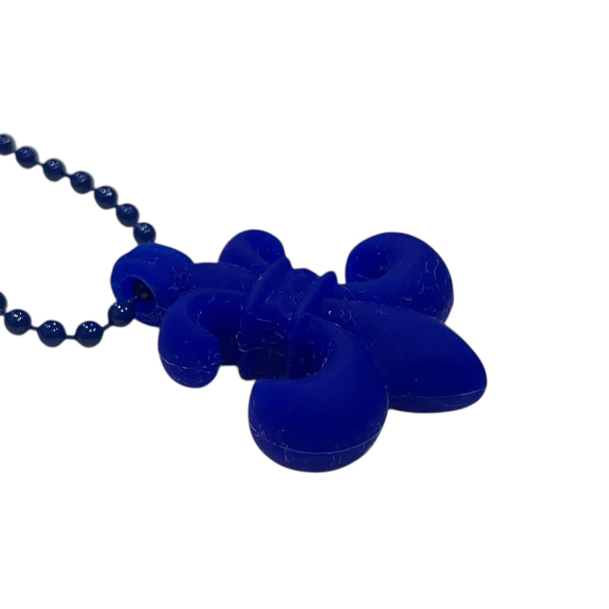 CHROME HEARTS ラバー ネックレス BSフレア CHROME HEARTS(クロムハーツ) BSフレアラバーネックレス ブルー