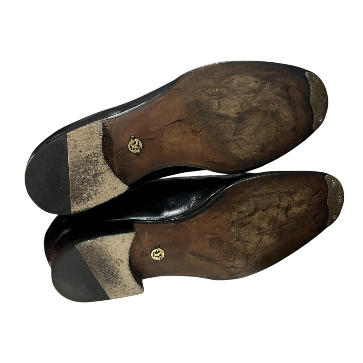 CENTER ELASTIC SHOESレザーシューズY27717