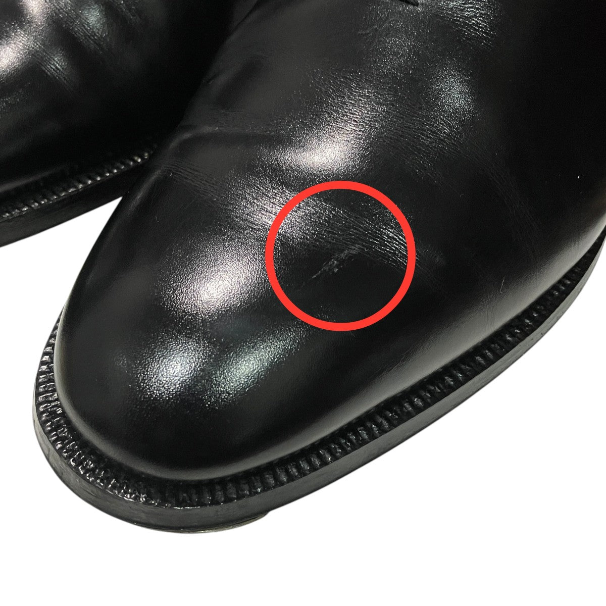CENTER ELASTIC SHOESレザーシューズY27717