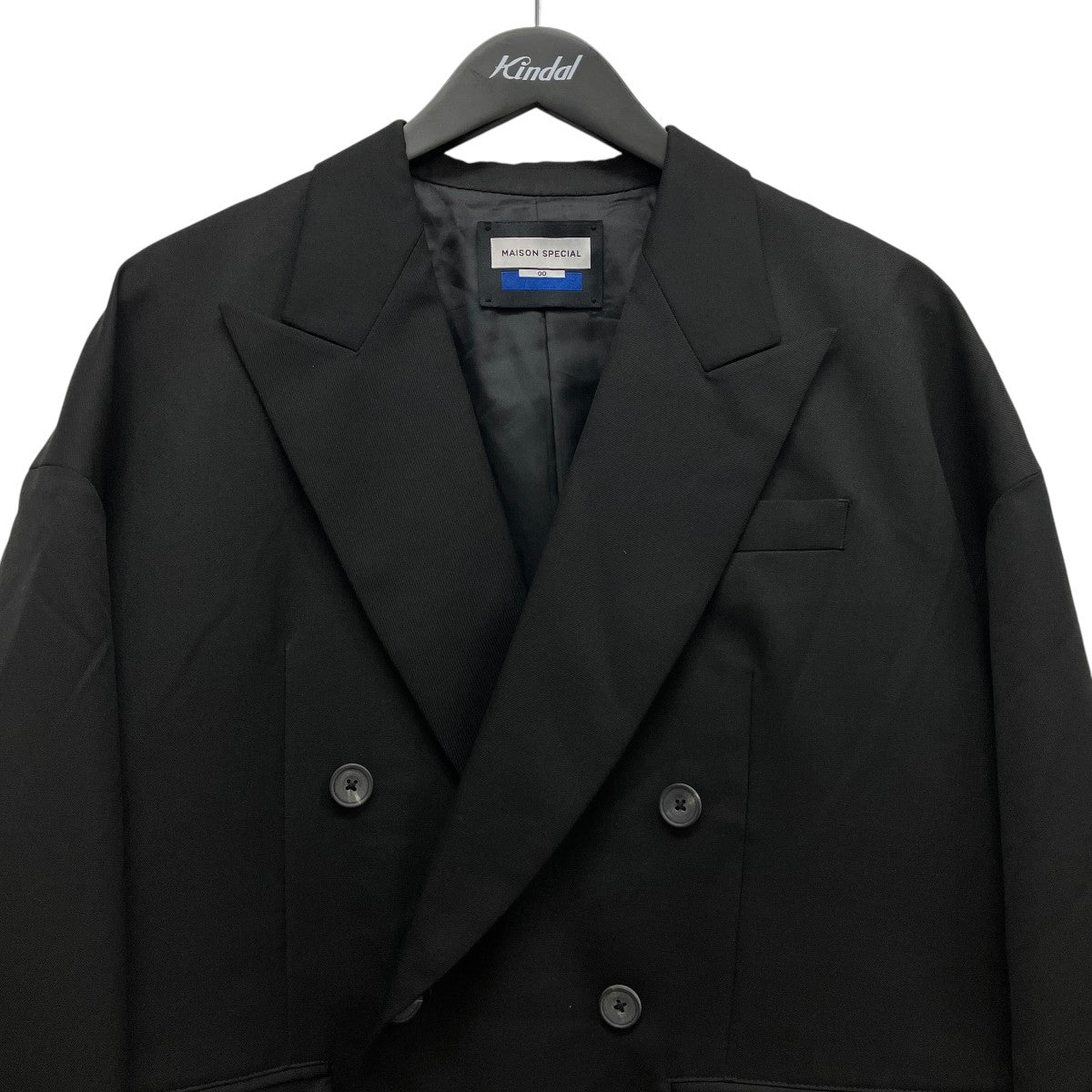 Over Peaked Lapel Double Tailored Jacketダブルテーラードジャケット11241111209