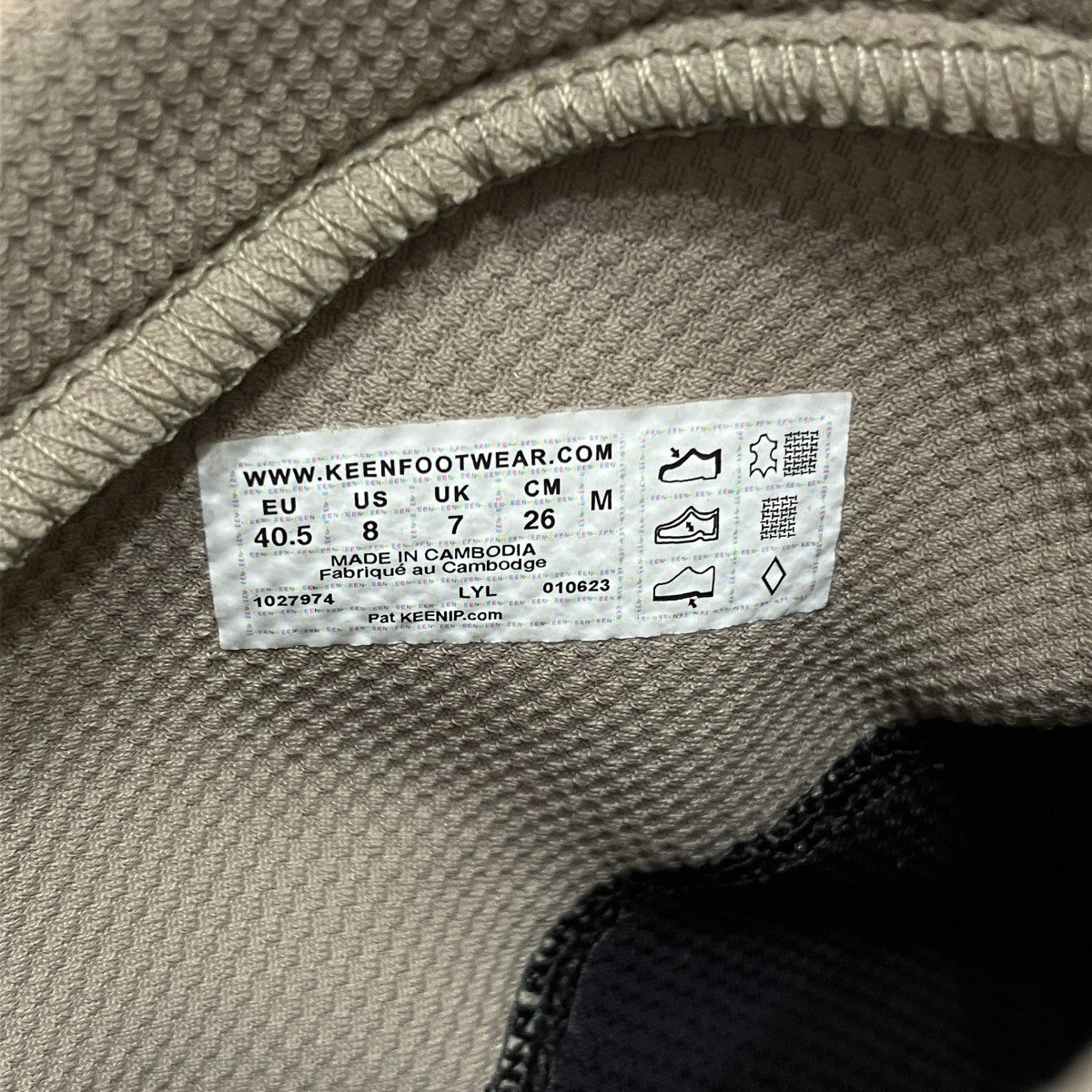 HYKE×KEEN Uneek HT Mid Bootsスニーカーブーツ 古着・中古-7枚目のアイテム画像