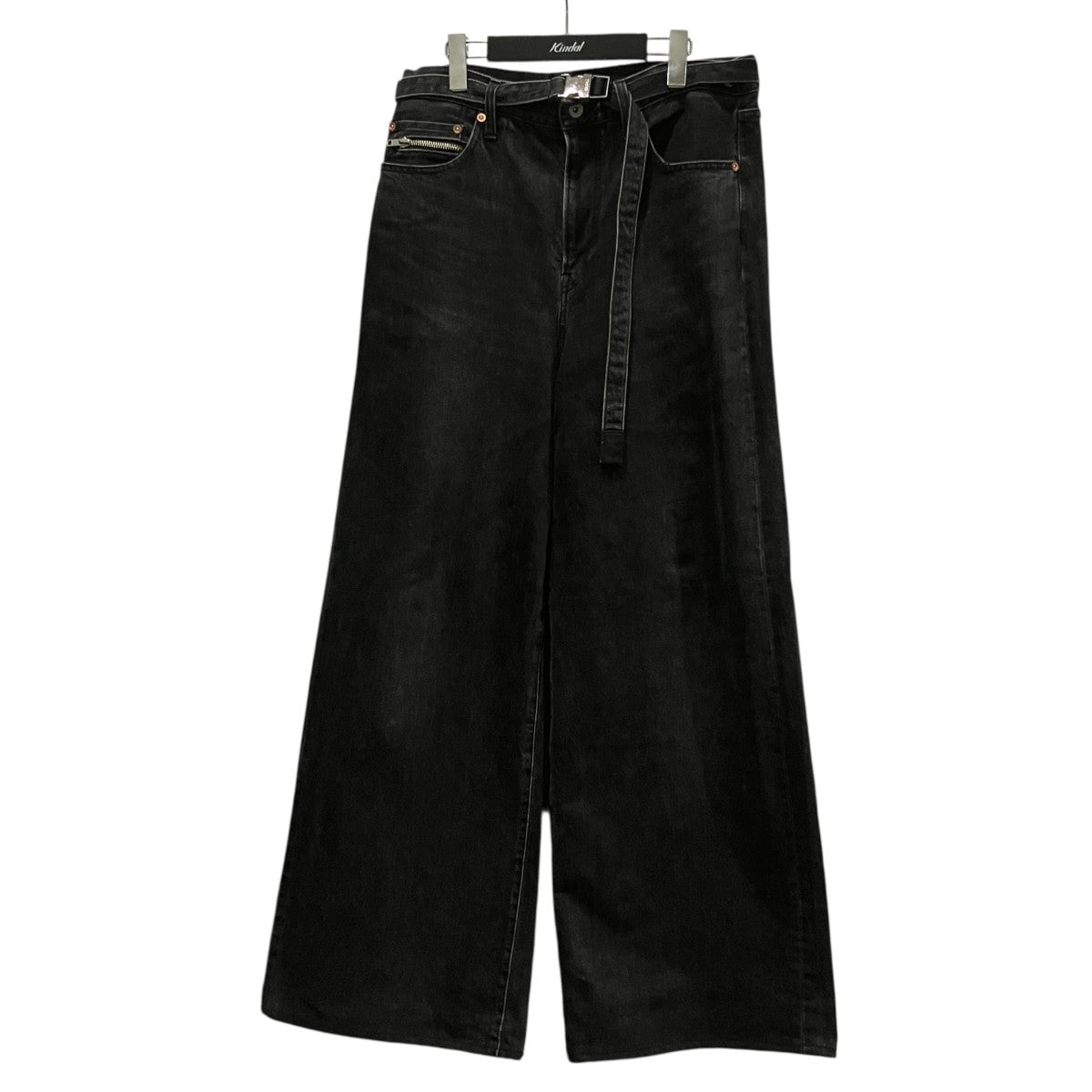 sacai ベルテッドデニムパンツSCM-208 古着・中古-1枚目のアイテム画像