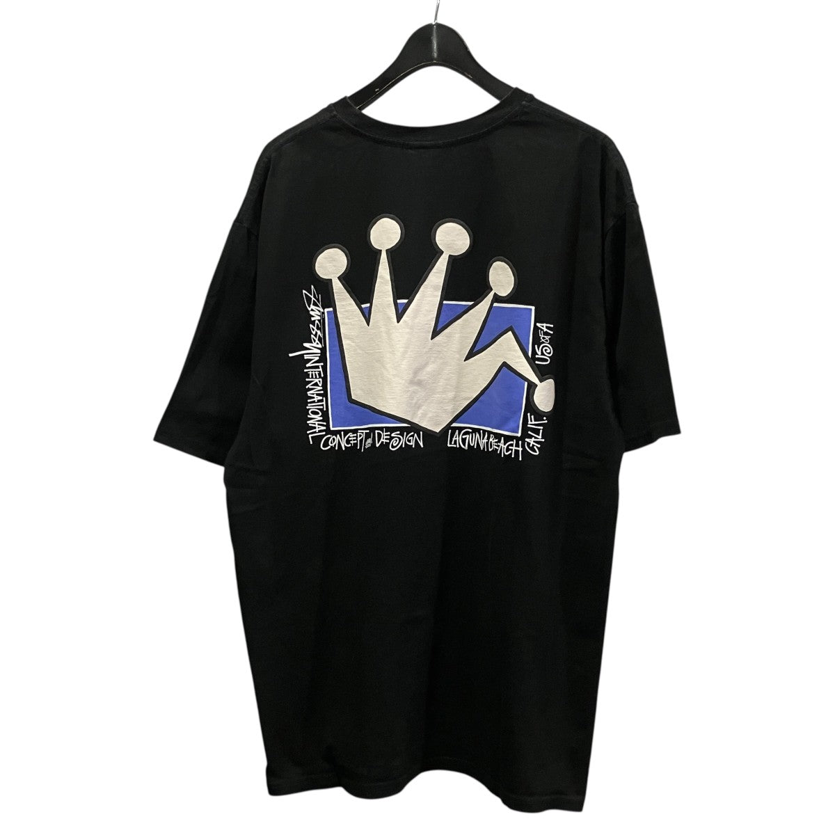 stussy クラウンロゴTシャツ 古着・中古-2枚目のアイテム画像