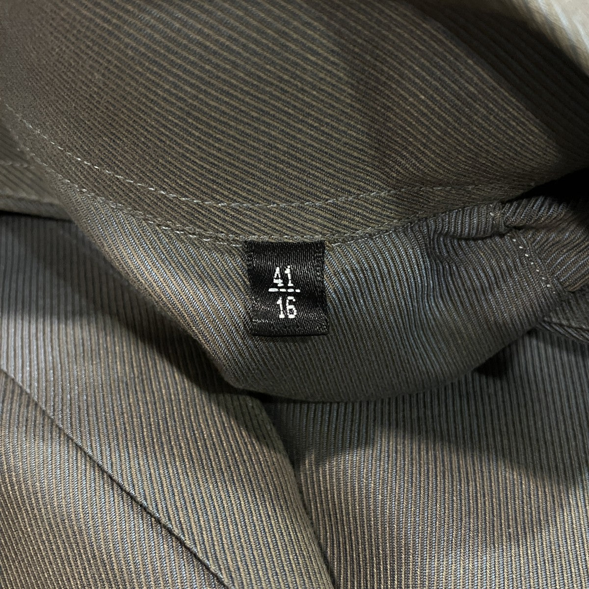 GIORGIO ARMANI 比翼シャツ 古着・中古-5枚目のアイテム画像