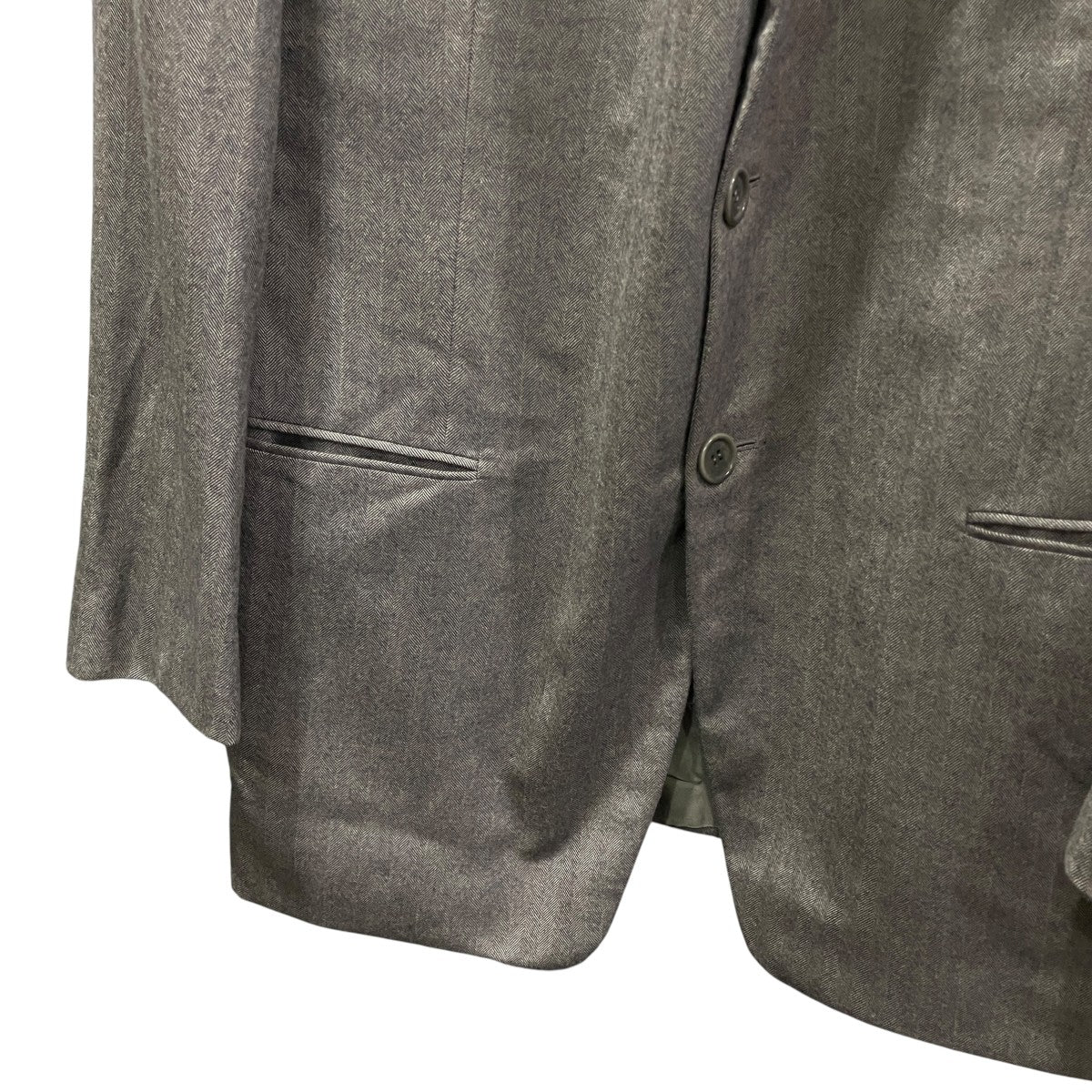 GIORGIO ARMANI カシミヤ3Bジャケット 古着・中古-5枚目のアイテム画像